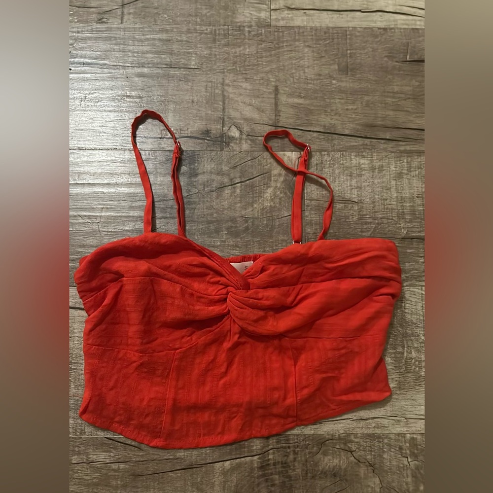 SO - Red Tank top